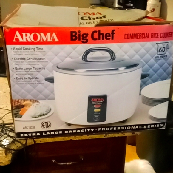 Kitchen Aroma Big Chef Commercial Rice Cooker 6 Cups Poshmark